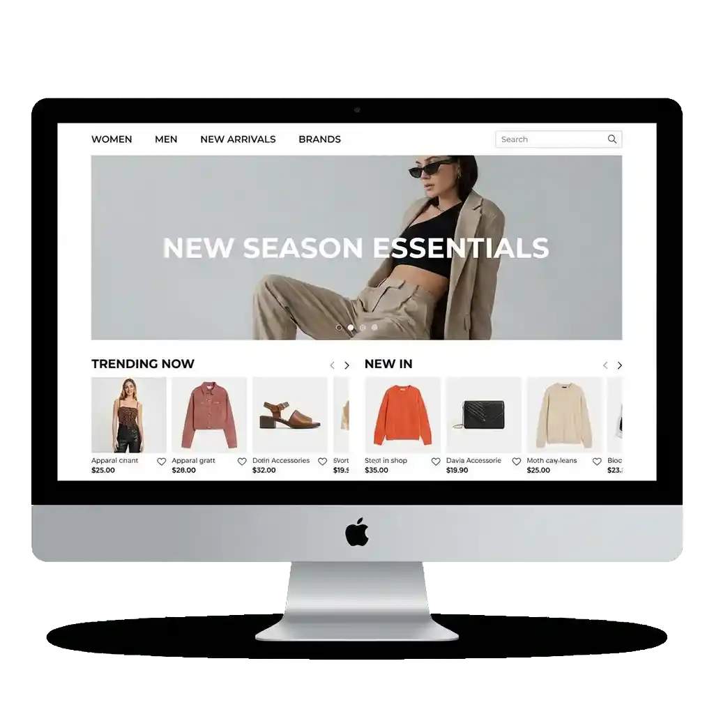 Fashion E-commerce Website Design Bangladesh