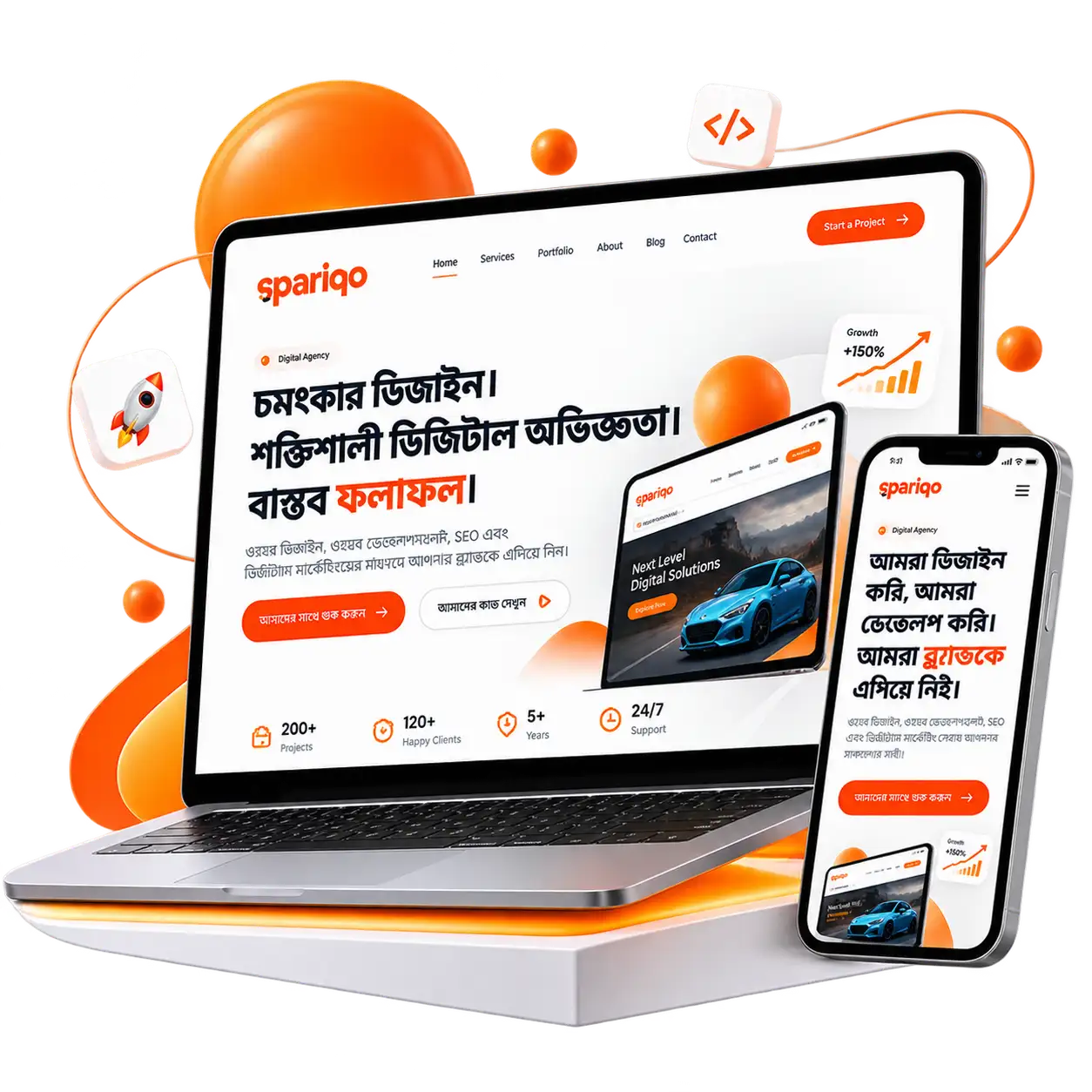 Viral Communications — ওয়েবসাইট ডিজাইন সেবা